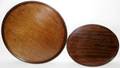 011349 ENGLISH MAHOGANY TRAYS C1810 L14 DIA17