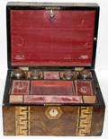 010253 ROSEWOOD  INLAYED WRITINGDRESS BOX