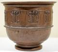 122227 ENGLISH ARTS  CRAFTS COPPER JARDINIRE