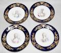 120273 SEVRES FRENCH PORCELAIN PORTRAIT PLATES