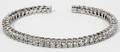 112207 24CT DIAMOND BANGLE BRACELET