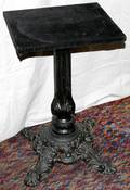 031387 CAST IRON PEDESTAL TABLE C1890 H36