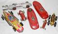 030284 WINDUP  FRICTION TOY RACE CARS TIN  METAL