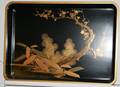 021336 JAPANESE LACQUER TRAY W17 L24