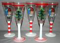 011363 KOSTA BODA CRYSTAL HOLIDAY STEMWARE 1994