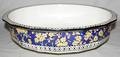 010293 ROYAL DOULTON PORCELAIN  ENAMEL OVERLAY BOWL