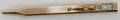 121413 YELLOW GOLD MECHANICAL PENCIL W CLOCK L51