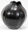 040379 FLOWER FORM SPELTER VASE H7 DIA6
