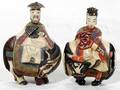 031426 CHINESE IVORY  POLYCHROME SNUFF BOTTLES