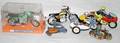 030300 BMW YAMAHA TOY MOTORCYCLES TIN  CAST METAL