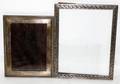 022321 SILVER PLATE EASEL BACK FRAMES C1900