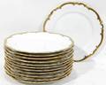 021354 HEINRICH FANNY PORCELAIN DINNER PLATES