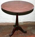 020349 MAHOGANY TILTTOP TABLE EARLY 20TH C