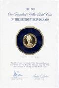 011426 BRITISH VIRGIN ISLANDS 100 GOLD COIN PROOF