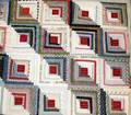 010331 AMERICAN ANTIQUE PATCHWORK QUILT W6 L6