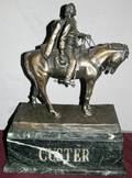 010307 AFTER SC POTTER BRONZE SCULPTURE CUSTER