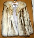 121479 LYNX JACKET W FOX COLLAR