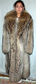 121467 LYNX FUR COAT TEPPER COLLECTION NY