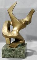 120349 VALVERDE MODERN BRONZE SCULPTURE UNTITLED