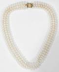 120344 14K YELLOW GOLD CULTURED PEARL NECKLACE L16