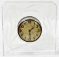 030339 NEW HAVEN CLOCK ENCASED IN CARVED GLASS