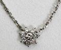 022333 7CT DIAMOND SNOWFLAKE PENDANT DIA5
