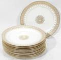 020394 ROYAL WORCESTER PORCELAIN DINNER PLATES