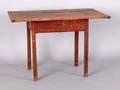 New England pine tavern table late 18th c