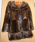 121500 FOX FUR  LEATHER JACKET