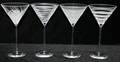 111447 SALVIATI CRYSTAL MARTINI GLASSES H83