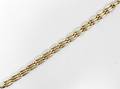 110384 ITALIAN 14K YELLOW GOLD LINK BRACELET L7
