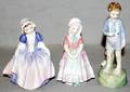 041470 ROYAL DOULTON PORCELAIN FIGURES THREE