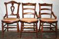 040454 LATE VICTORIAN WALNUT SIDE CHAIRS
