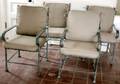 032430 CAST ALUMINUM PATIO SET H29 DIA53
