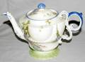 031521 AYNSLEY ENGLISH HANDPAINTED PORCELAIN TEAPOT