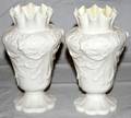 031528 BELLEEK IRISH PORCELAIN RATHMORE VASES
