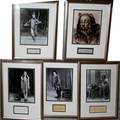 030399 PHOTOS  AUTOGRAPHS OF JUDY GARLAND  OZ CAST