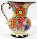 021439 DITMAR URBACH CZECHOSLOVAKIAN POTTERY PITCHER