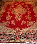 012376 KERMAN WOOL PERSIAN CARPET 1211x98