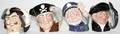 011490 ROYAL DOULTON NAUTICAL CHARACTER MUGS MORGAN
