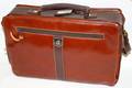 121551 MARK CROSS LEATHER SATCHEL H11 W16 D7