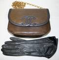 121543 CHANEL PURSE  YVES SAINT LAURENT GLOVES