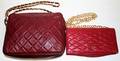 121528 CHANEL LEATHER PURSES TWO
