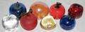 120408 HANDBLOWN GLASS APPLE PAPERWEIGHTS EIGHT