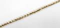 110413 14K YELLOW GOLD ROPE TWIST BRACELET L8