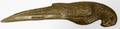 041518 FRENCH METAL PARROT LETTER OPENER C1900