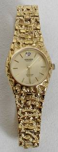 032468 GRUEN NUGGET STYLE LADYS WRIST WATCH