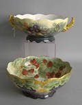 Two Limoges centerpiece bowls