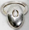 031553 INTL SILVERSOLDERED HOTEL WARE ENTREE DISH