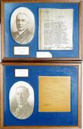 030412 SIGNED LETTERS WPHOTOGRAPHS OF PRESIDENTS